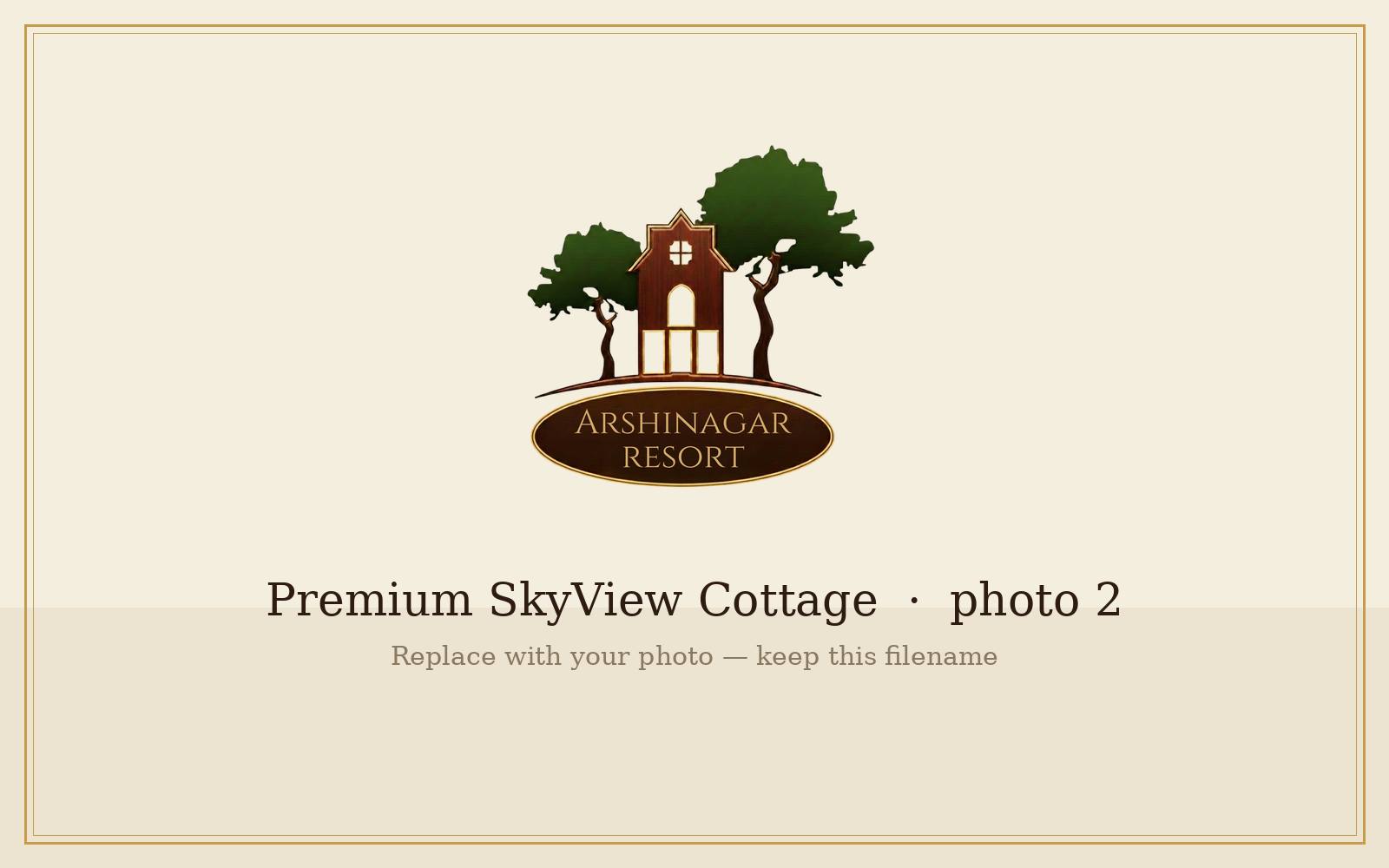 Premium SkyView Cottage, interior view